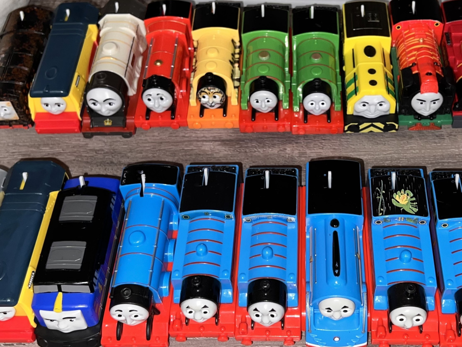 Various Thomas the Train trains