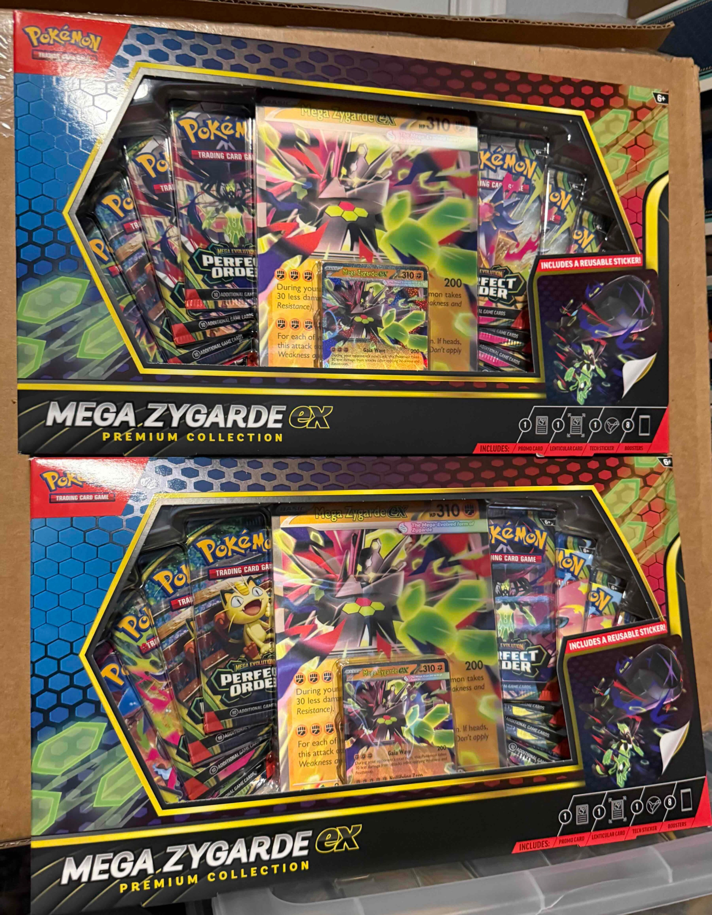 Pokemon Mega Zygarde EX collection