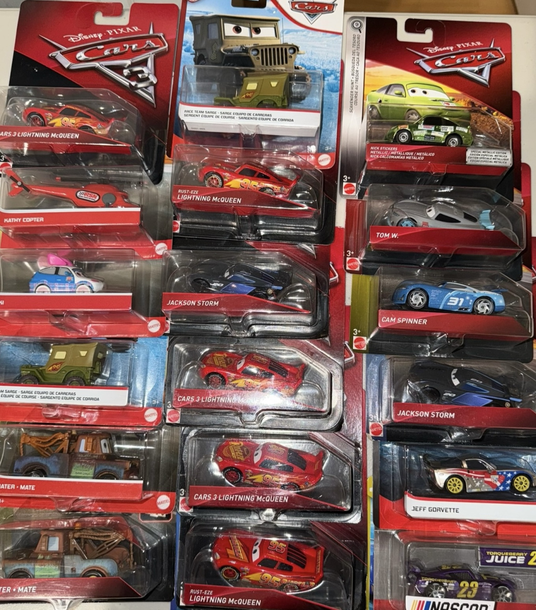 Multiple Diecast Disney Pixar Cars